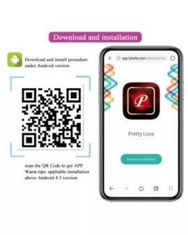 Pretty Love - Catalina Massager mit App - Flieder