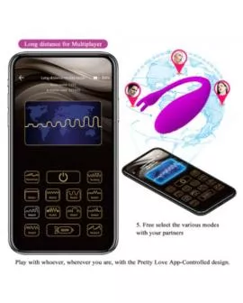 Pretty Love - Catalina Massager mit App - Flieder