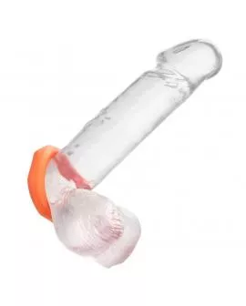 Calexotics Alpha Sexagon Ring Orange - Penisring