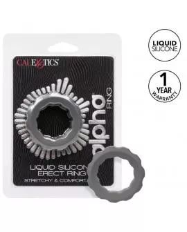 CALEXOTICS - ALPHA ERECT RING GRAU