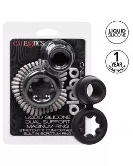 CALEXOTICS - ALPHA DUAL MAGNUM RING SCHWARZ