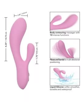 Calexotics Contour Zoie Rosa - Erotikvibrator