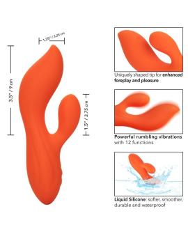 Calexotics Stella Dual Teaser Orange - Klitorisvibrator