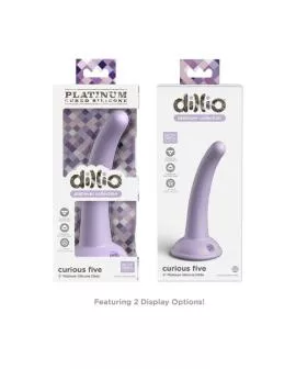 Dillio Crious Fünf Dildo 12,7 cm Flieder