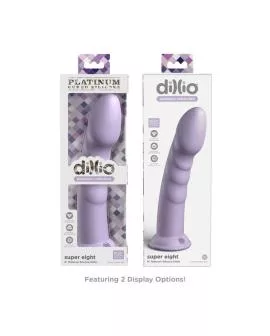 DILLIO Super Acht Dildo - 20,32 cm Violett