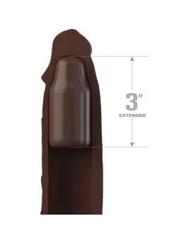 Fantasy X-Tensions - Pipedreams Sleeve 23 cm + Plug Braun