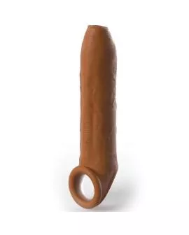 Pipedreams - Uncut Ärmel 17,78 cm mit Riemen Karamell