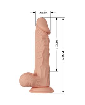Baile Buraq Vibrator - Schöne Begegnung 24 cm Natürlich