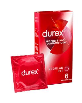 Durex Empfindlicher Kontakt Kondome - 6 Einheiten