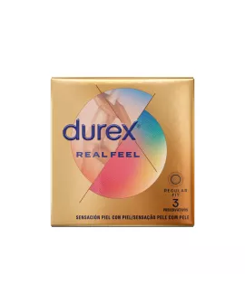 Durex Echte Gefühl Kondome - 3 Einheiten