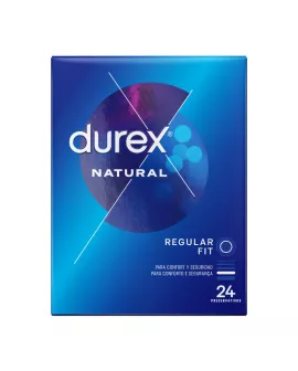 Durex Natural Plus Kondome - 24 Einheiten