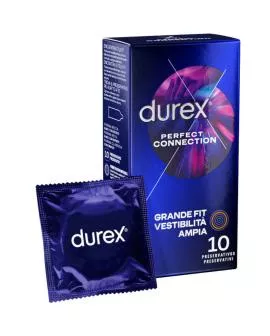 Durex Perfect Connection Silikon - Extra Schmierung 10 Einheiten