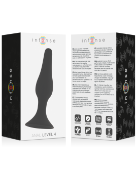 INTENSE - ANAL STUFE 4 15,5 CM SCHWARZ