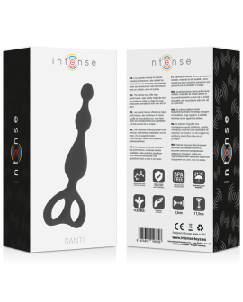 Intense - Schwarzer Anal-Dildo Erotik
