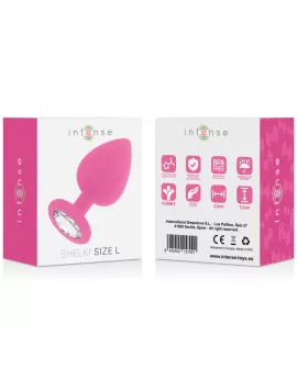 Intense Shelki L - Großer Analplug Fuchsia