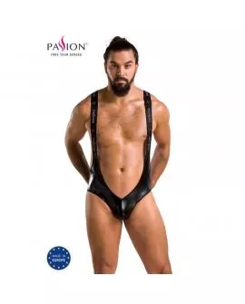 Passion 027 Bruno Body Schwarz - Erotischer Bodysuit