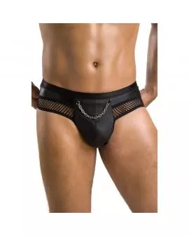 Passion 030 Offener Slip Tom Schwarz - Erotik Slip