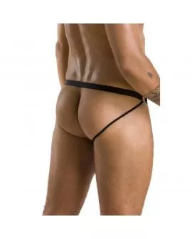 PASSION 034 - Slip mit Open Luke in Schwarz
