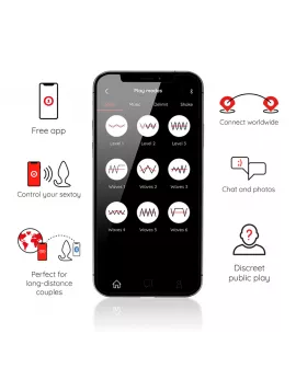 ONINDER - RIO VIBRIERENDER ANALPLUG SCHWARZ - KOSTENLOSE APP