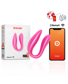 Oninder Lisboa G-Punkt- und Klitoralstimulator Rosa - Kostenlose App
