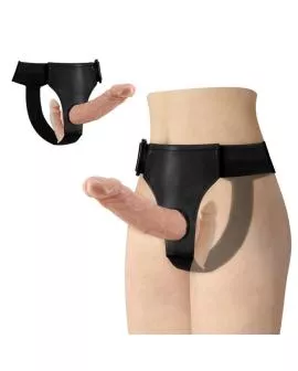 BAILE - Ultra Leidenschaftlicher Doppel-Dildo mit Harness
