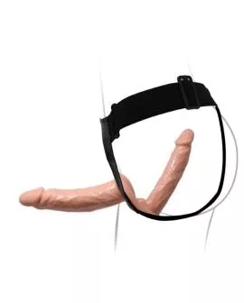 BAILE - Ultra Leidenschaftlicher Doppel-Dildo mit Harness
