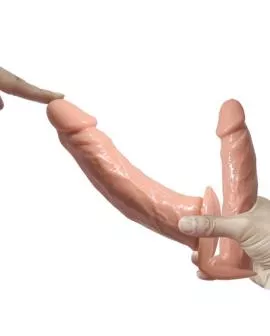 BAILE - Ultra Leidenschaftlicher Doppel-Dildo mit Harness