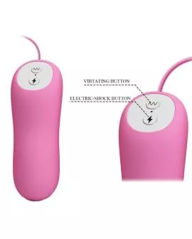 Pretty Love - Pinzette mit Vibration und Rosa Elektroschock