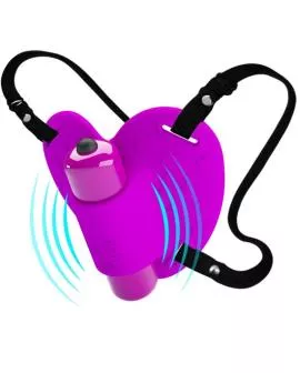 Pretty Love Heartbeat Klitoris-Massager - 10 Modi Lila