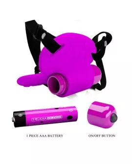 Pretty Love Heartbeat Klitoris-Massager - 10 Modi Lila