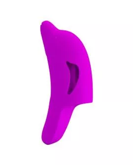 Pretty Love Delphini - Leistungsstarker Lila Fingerstimulator