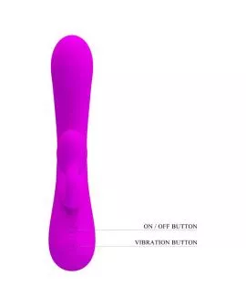 Pretty Love - Aufrichtiger Vibrator Klitoris-Sauger Violett