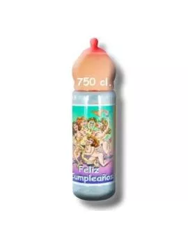 Diablo Picante Boob-Flasche - Erotische Brustflasche 750 ml