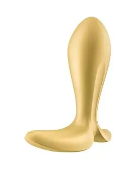 Satisfyer Intensity Plug Gold - Goldener Intensiv-Analplug