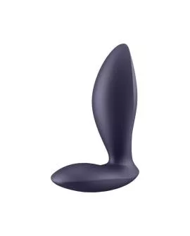 Satisfyer Power Plug Lila - Vibrations-Analplug