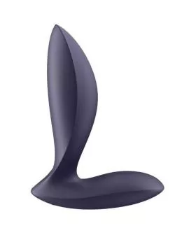 Satisfyer Power Plug Lila - Vibrations-Analplug
