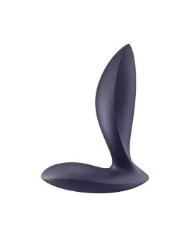 Satisfyer Power Plug Lila - Vibrations-Analplug