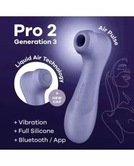 Satisfyer Pro 2 Generation 3 in Lila - Bluetooth & App