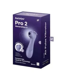Satisfyer Pro 2 Generation 3 in Lila - Bluetooth & App