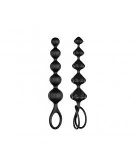 Satisfyer Love Beads - Analperlen Schwarz