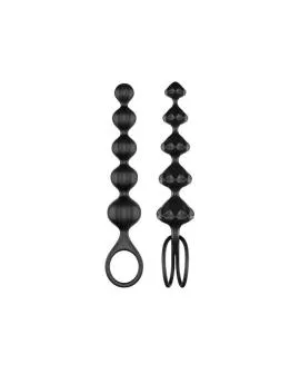 Satisfyer Love Beads - Analperlen Schwarz