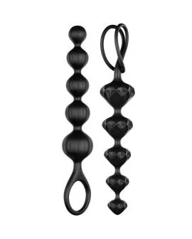 Satisfyer Love Beads - Analperlen Schwarz