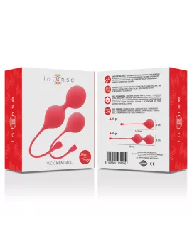 Intense - Kegel-Bälle Pack Kendall in Rot