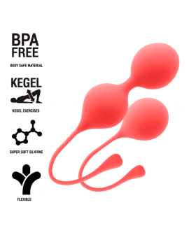 Intense - Kegel-Bälle Pack Kendall in Rot