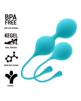 Intense Kendall Kegel-Bälle Pack - Blau Erotik