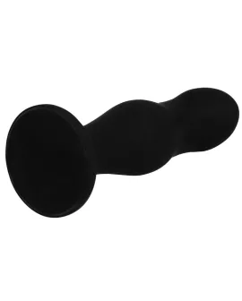 BLACK&SILVER - SEAN PLUG ANAL PREMIUM SILIKON SCHWARZ