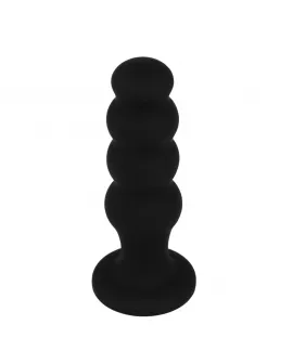 BLACK&SILVER - SCOTT PREMIUM SILIKON ANALPLUG SCHWARZ