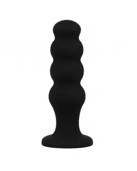 BLACK&SILVER - SCOTT PREMIUM SILIKON ANALPLUG SCHWARZ