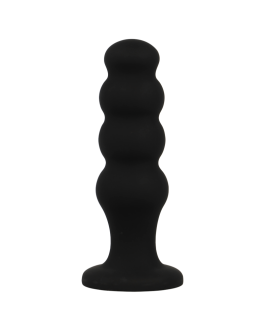 BLACK&SILVER - SCOTT PREMIUM SILIKON ANALPLUG SCHWARZ