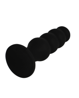 BLACK&SILVER - SCOTT PREMIUM SILIKON ANALPLUG SCHWARZ